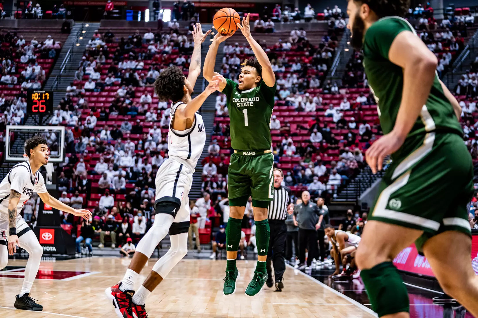 Colorado State Men's Basketball vs San Diego State January 8 2022