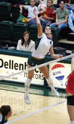 Rogers led the Rams with 16 kills.
