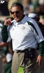 Sonny Lubick and Colorado State will face New Mexico next Saturday at Hughes Stadium. (File Photo)