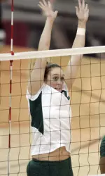 Ashley Fornstrom moved ranks seventh in the NCAA in assists