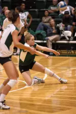 Katelin Batten ranks for in the Mountain West in digs