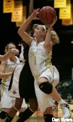 Senior guard Sara Hunter