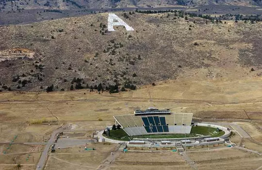 Students Standing On Rock