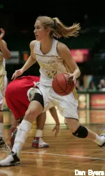 Senior forward Kelly Finley