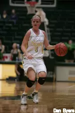 Senior gaurd Sara Hunter