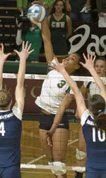 Mekana Barnes takes on the BYU block