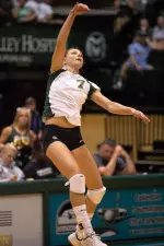Tonya Mokelki finished with 12 kills on .708 hitting
