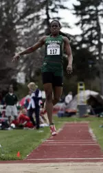 Senior Janay DeLoach