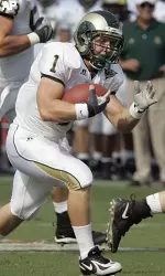 John Mosure runs for a touchdown in the first quarter