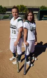 Seniors Julia Kloppe and Lauren Cusick