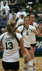 Tessa Nelson earned her first all-conference award this week