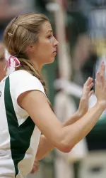 Tessa Nelson had 12 kills in helping the Rams beat New Mexico