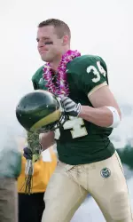 Kyle Bell has successfully balanced his education and an outstanding football career at Colorado State