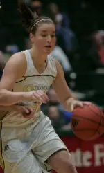 Freshman guard Kim Mestdagh