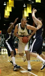 Vandervieren had a career-high 12 rebounds, and matched a career best with 15 points