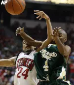 Walker led the Rams in points and rebounds at UNLV