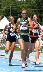 Emily Pearson, above, and Katie Lloyd may have nailed down the Rams' first two All-America heptathlon performances in program history