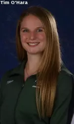 Jennifer Lamb was on four of the eight first-place relays during CSU's win at the DU Relays