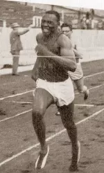 Burl was one of the world's fastest sprinters, and played in the NFL.