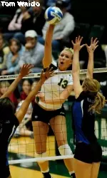 Danielle Minch vs. Middle Tennessee State - 12-03-09