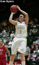 Sophomore guard Bonnie Barbee