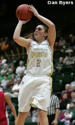 Sophomore guard Bonnie Barbee