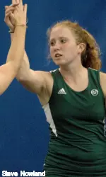 Rams junior Laura Neal compiled a 6-6 doubles record at the No. 1 spot this season