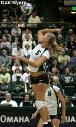 Freshman MB Megan Plourde
