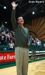 Head Coach Tom Hilbert recorded his school-record 353rd win Thursday night.