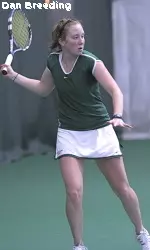 Senior Laura Neal will lead the Rams against Montana Sunday at the No. 1 singles and doubles position