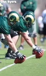 Fairchild said the Rams will play the three best interior linemen, even if they're all natural guards