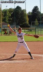Sophomore P Kelsey Jo O'Brien