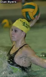 Orsi Nadasdy was one of three seniors to score on Thursday night