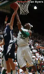 Andy Ogide scored a career-high 28 points in the win over Utah.