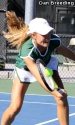 Kaley Schultz went undefeated on day two of the ITA Mountain Region Championships