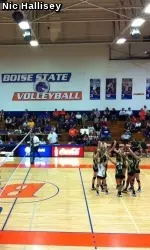 CSU made quick work of Boise State in Thursday 3-0 sweep.