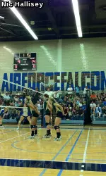 The Rams swept their fourth consecutive match with a 3-0 sweep over Air Force Saturday.