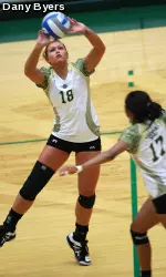 Deedra Foss ranks second in the MW in assists.
