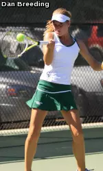 Kaley Schultz and Lauren Mulhern notched their fourth consecutive victory Friday