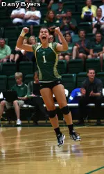 Izzy Gaulia, a native of Brazil, has made the transition to American life at CSU.