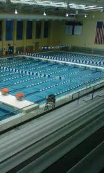Beginning this season, the Rams will host all home events at the Veterans Memorial Aquatics Center