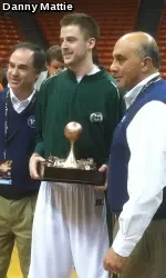 Junior G Wes Eikmeier earned tournament MVP honors