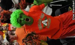 Saturday's home game will include a body paint contest