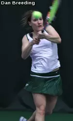 Veronika Wojakowska is cuttently 2-3 in singles this spring
