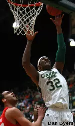 Senior Andy Ogide led CSU scorers with 24 points