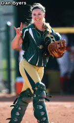 Freshman C Emily Pohl leads the team in home runs with nine.