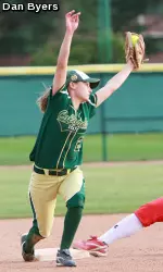 Freshman IF Cassy Mosser went 3-for-4 with 5 RBI in a win against Utah on Friday.