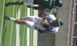 Gillmore made an amazing TD catch Saturday