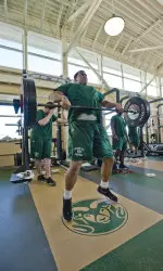 Brandon Haynes and the Rams, who own a 2-year-old weight room, have new strength coaches