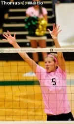 In support of breast cancer awareness month, CSU volleyball will be wearing pink accessories Thursday night, and is asking fans to do do the same.